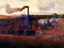 100 Years of the Railroad-Herbert Stitt-Giclee Print