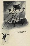 An Illustration From War Of the Worlds-Herbert Wells-Giclee Print
