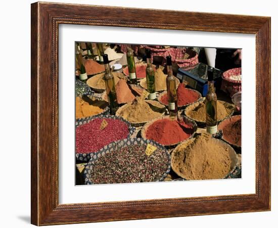 Herbs and Spices, Aix En Provence, Bouches Du Rhone, Provence, France-Roy Rainford-Framed Photographic Print