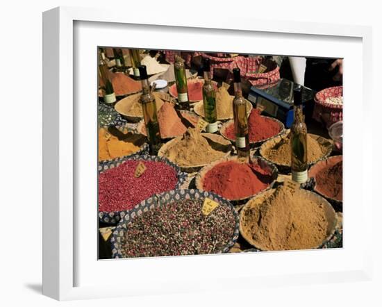 Herbs and Spices, Aix En Provence, Bouches Du Rhone, Provence, France-Roy Rainford-Framed Photographic Print