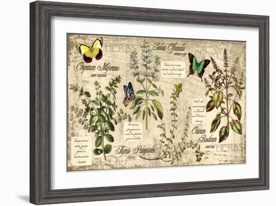 Herbs-Kate Ward Thacker-Framed Giclee Print