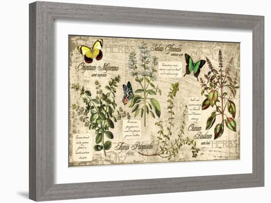 Herbs-Kate Ward Thacker-Framed Giclee Print