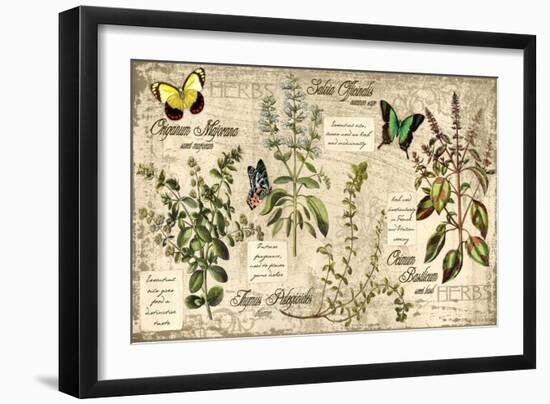 Herbs-Kate Ward Thacker-Framed Giclee Print