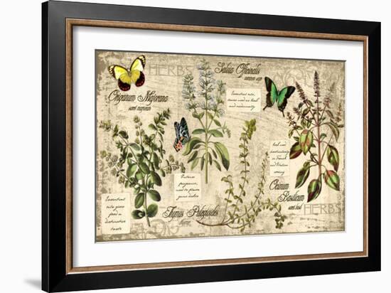 Herbs-Kate Ward Thacker-Framed Giclee Print