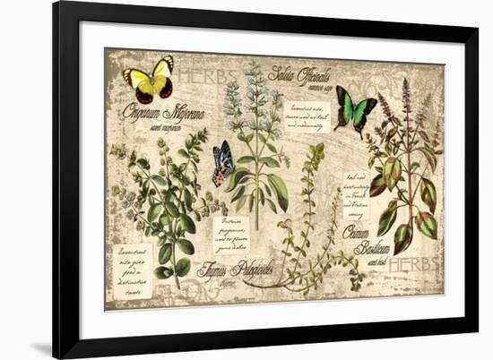 Herbs-Kate Ward Thacker-Framed Giclee Print