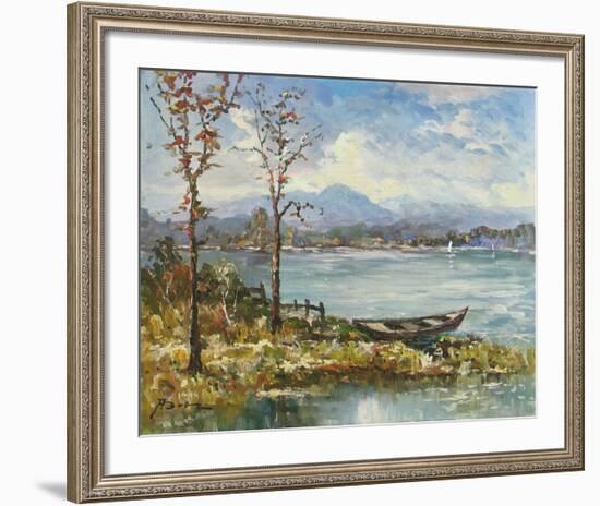 Herbst Am Seehamer See-Andreas Betz-Framed Collectable Print