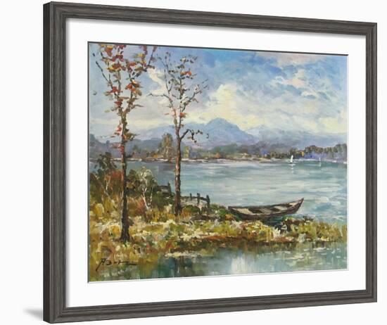 Herbst Am Seehamer See-Andreas Betz-Framed Collectable Print