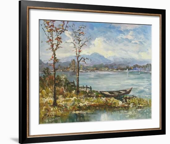 Herbst Am Seehamer See-Andreas Betz-Framed Collectable Print