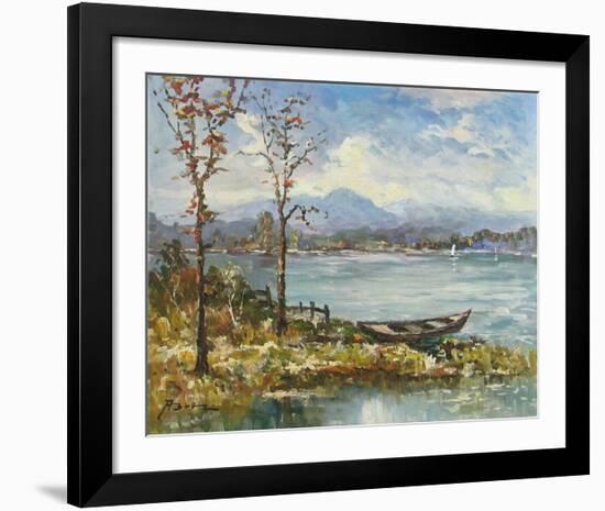 Herbst Am Seehamer See-Andreas Betz-Framed Collectable Print