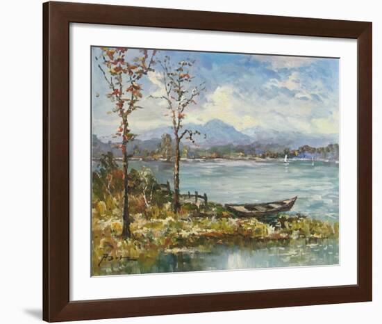 Herbst Am Seehamer See-Andreas Betz-Framed Collectable Print