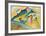 Herbstlandschaft (1911)-Wassily Kandinsky-Framed Art Print