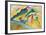 Herbstlandschaft (1911)-Wassily Kandinsky-Framed Art Print