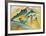 Herbstlandschaft (1911)-Wassily Kandinsky-Framed Art Print