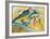 Herbstlandschaft (1911)-Wassily Kandinsky-Framed Art Print