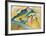 Herbstlandschaft (1911)-Wassily Kandinsky-Framed Art Print