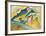 Herbstlandschaft (1911)-Wassily Kandinsky-Framed Art Print