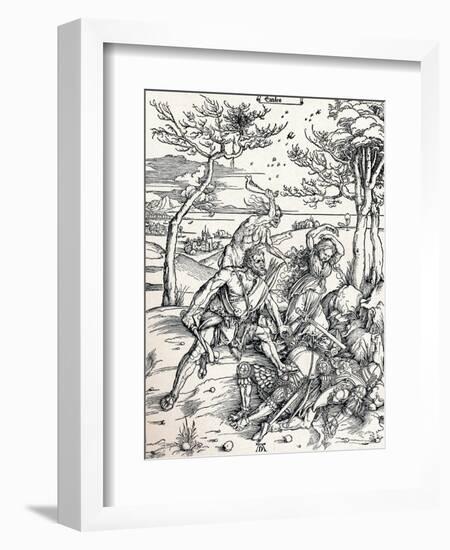 Hercules, 1497-Albrecht Dürer-Framed Giclee Print