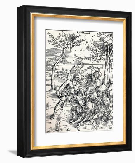 Hercules, 1497-Albrecht Dürer-Framed Giclee Print