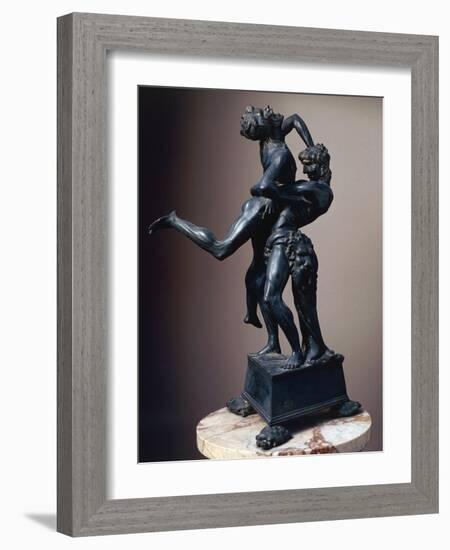 Hercules and Antaeus, 1475-Antonio Pollaiuolo-Framed Giclee Print