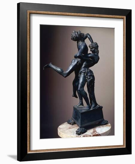 Hercules and Antaeus, 1475-Antonio Pollaiuolo-Framed Giclee Print