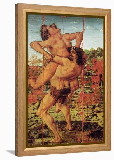 Hercules and Antaeus, 1478-Antonio Pollaiuolo-Framed Premier Image Canvas