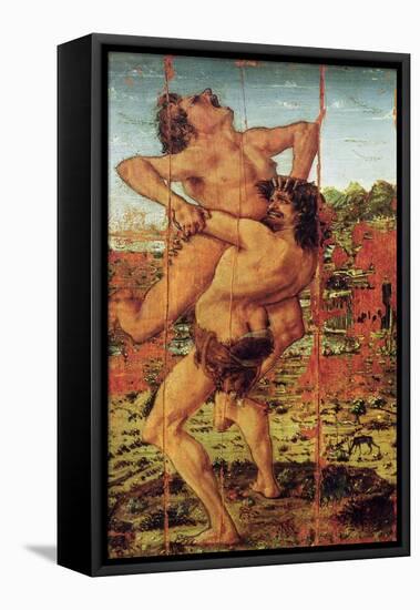 Hercules and Antaeus, 1478-Antonio Pollaiuolo-Framed Premier Image Canvas