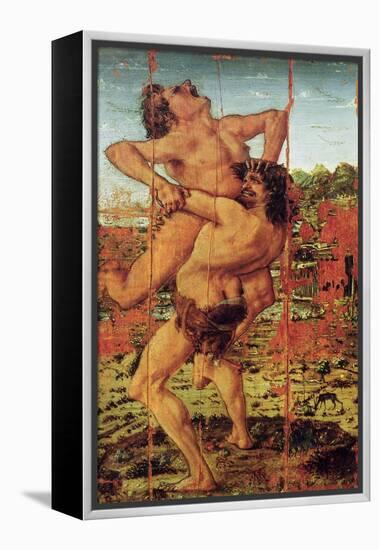 Hercules and Antaeus, 1478-Antonio Pollaiuolo-Framed Premier Image Canvas