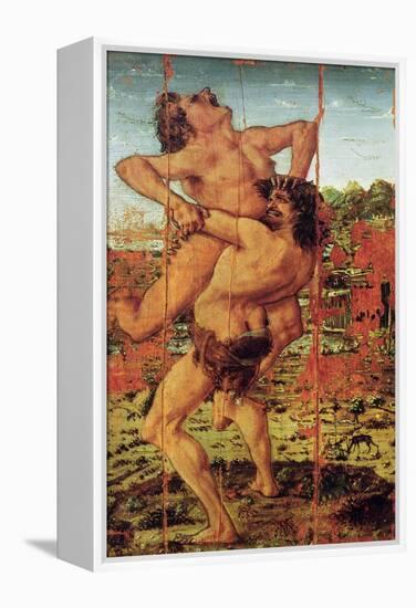 Hercules and Antaeus, 1478-Antonio Pollaiuolo-Framed Premier Image Canvas