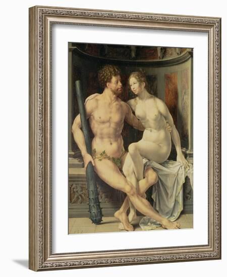 Hercules and Deianeira, 1517-Jan Gossaert-Framed Giclee Print