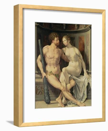 Hercules and Deianeira, 1517-Jan Gossaert-Framed Giclee Print