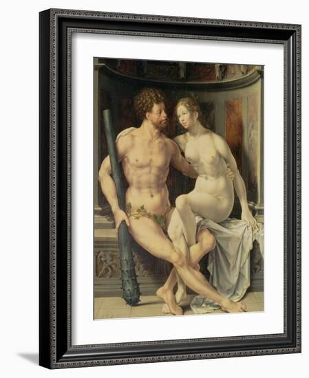 Hercules and Deianeira, 1517-Jan Gossaert-Framed Giclee Print