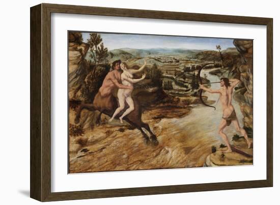 Hercules and Deianira, c.1475-80-Antonio Pollaiuolo-Framed Giclee Print
