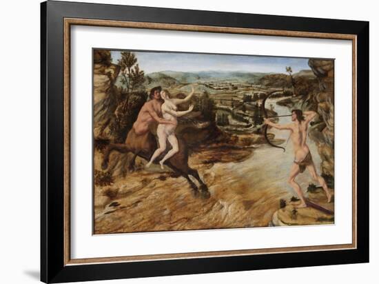 Hercules and Deianira, c.1475-80-Antonio Pollaiuolo-Framed Giclee Print