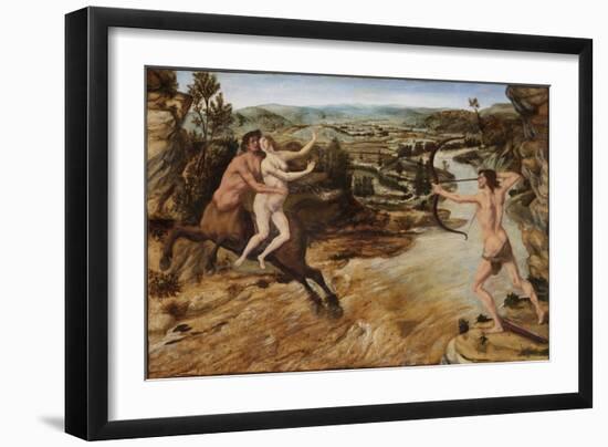 Hercules and Deianira, c.1475-80-Antonio Pollaiuolo-Framed Giclee Print