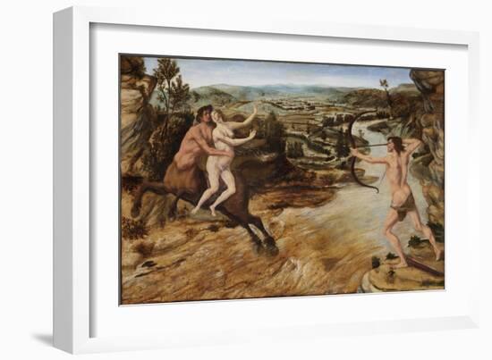 Hercules and Deianira, c.1475-80-Antonio Pollaiuolo-Framed Giclee Print