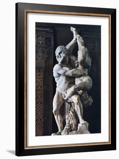 Hercules and Diomede, C Mid 16th Century-Vicenzo di Raffaello de Rossi-Framed Photographic Print