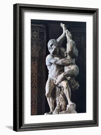 Hercules and Diomede, C Mid 16th Century-Vicenzo di Raffaello de Rossi-Framed Photographic Print