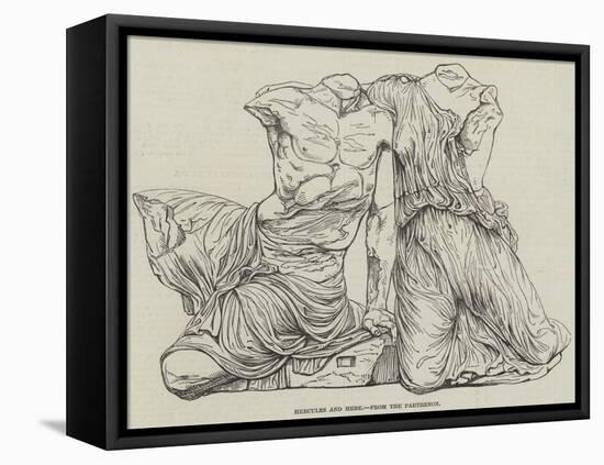 Hercules and Hebe, from the Parthenon-null-Framed Premier Image Canvas