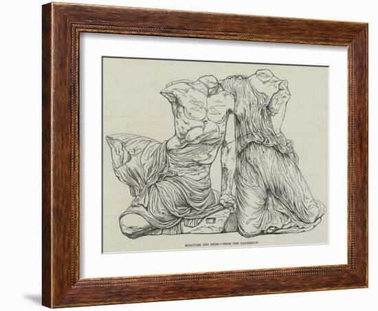 Hercules and Hebe, from the Parthenon-null-Framed Giclee Print