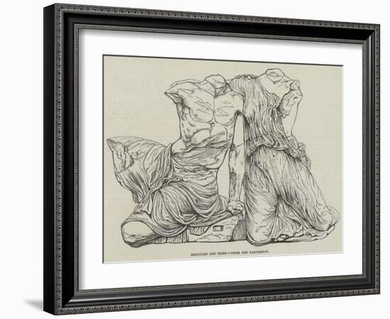 Hercules and Hebe, from the Parthenon-null-Framed Giclee Print