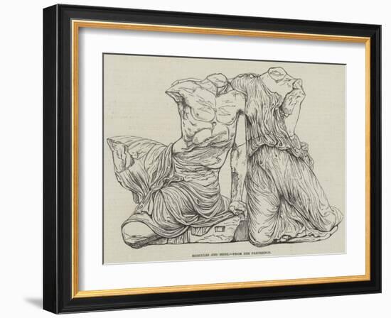 Hercules and Hebe, from the Parthenon-null-Framed Giclee Print