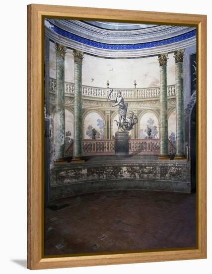 Hercules and Hydra of Lerna in Villa Palagonia, Bagheria, Sicily, Italy-null-Framed Premier Image Canvas