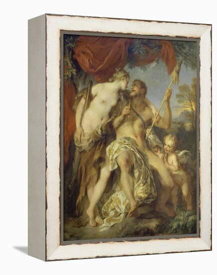 Hercules and Omphale, 1724-François Lemoyne-Framed Premier Image Canvas