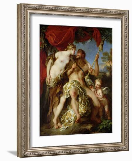 Hercules and Omphale, 1724-Francois Lemoyne-Framed Giclee Print