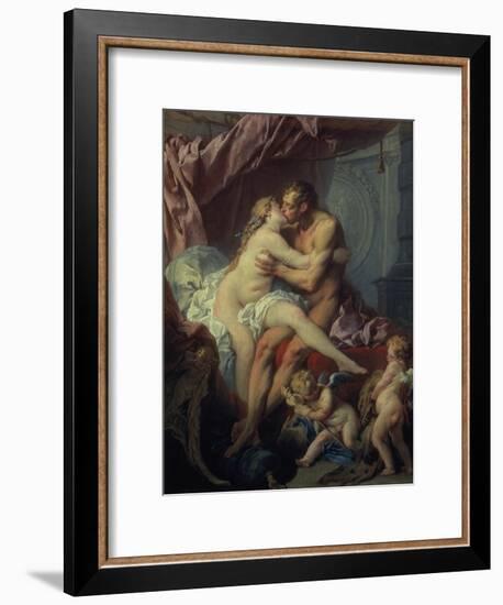 Hercules and Omphale, 1730-Francois Boucher-Framed Giclee Print