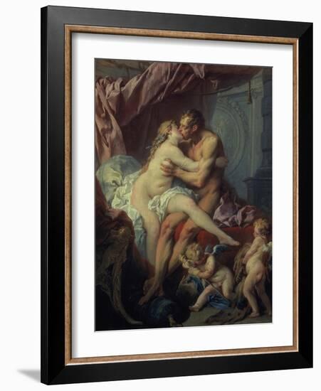 Hercules and Omphale, 1730-Francois Boucher-Framed Giclee Print