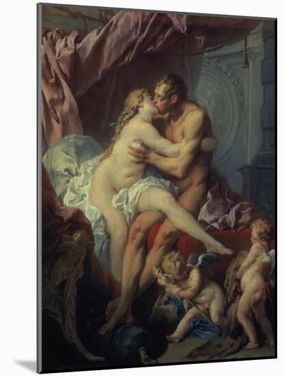 Hercules and Omphale, 1730-Francois Boucher-Mounted Giclee Print