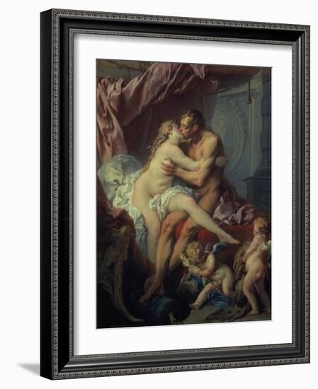 Hercules and Omphale, 1730-Francois Boucher-Framed Giclee Print