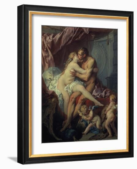 Hercules and Omphale, 1730-Francois Boucher-Framed Giclee Print