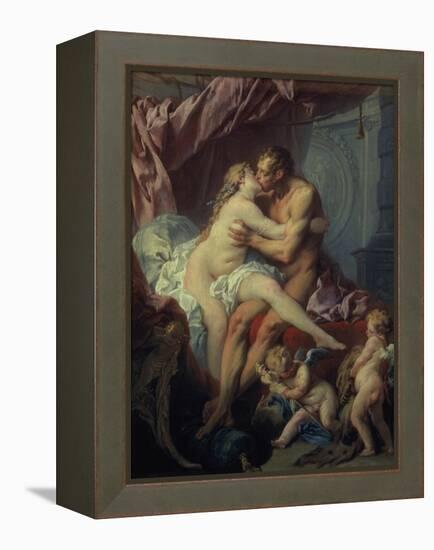 Hercules and Omphale, 1730-Francois Boucher-Framed Premier Image Canvas